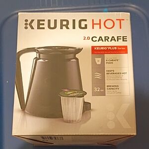 Keurig 2.0 Carafe - Sleek Black Design
